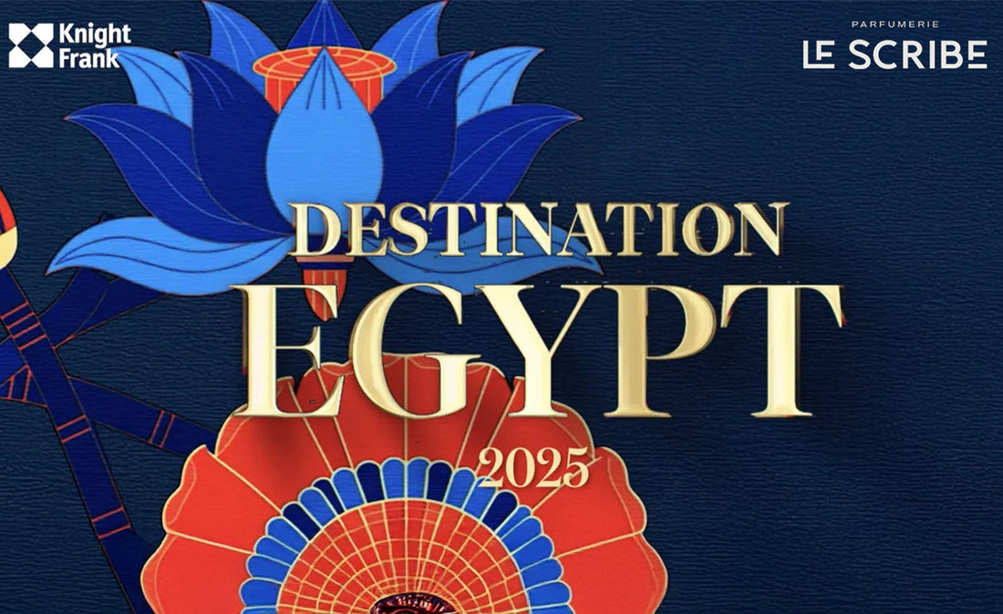 Le Scribe attending Knight Frank’s business networking event at The Residence, British Embassy in Cairo, hosted by H.E. Mark Bryson-Richardson.